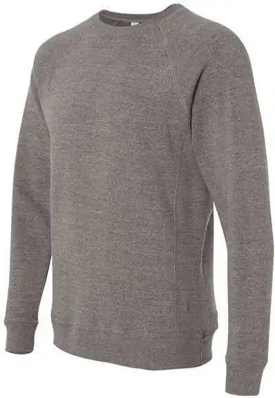 Independent Trading co Prm30sbc Unisex Special Blend Raglan Sweatshirt Nickel