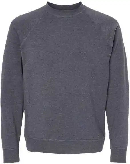 Independent Trading co Prm30sbc Unisex Special Blend Raglan Sweatshirt Midnight Navy