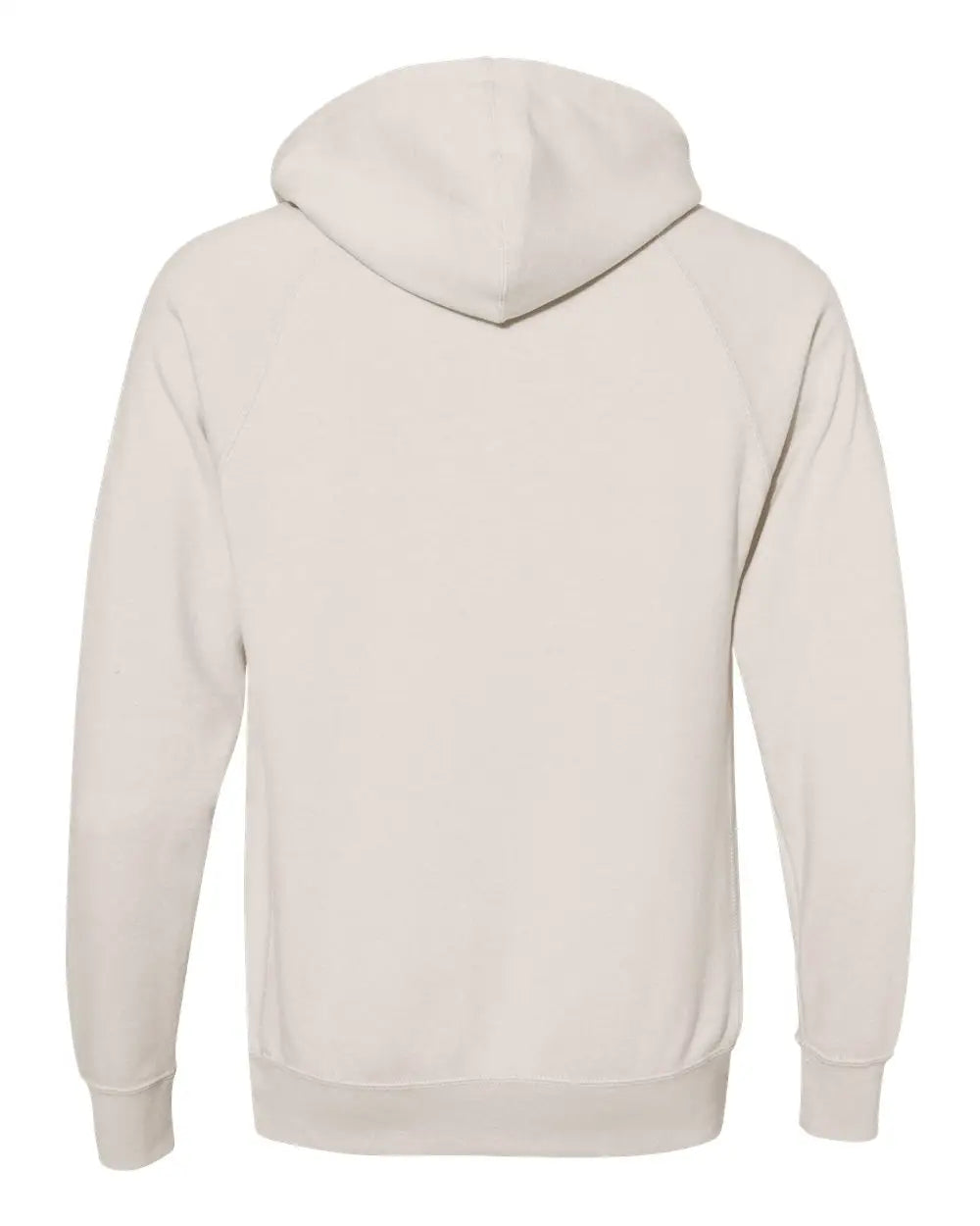 Independent Trading Co. Prm33sbp Special Blend Raglan Hooded Sweatshirt - Stone Heather - Gray / Xs