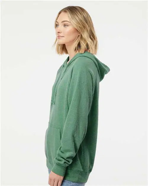 Independent Trading Co. Prm33sbp Special Blend Raglan Hooded Sweatshirt - Sea Green