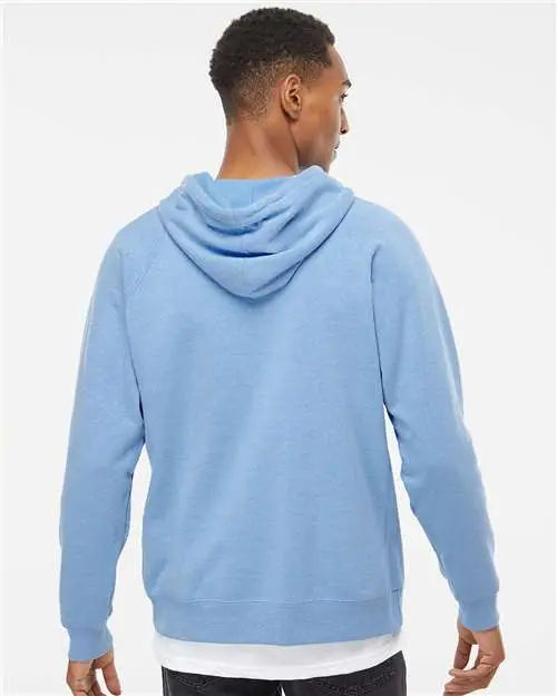 Independent Trading Co. Prm33sbp Special Blend Raglan Hooded Sweatshirt - Pacific
