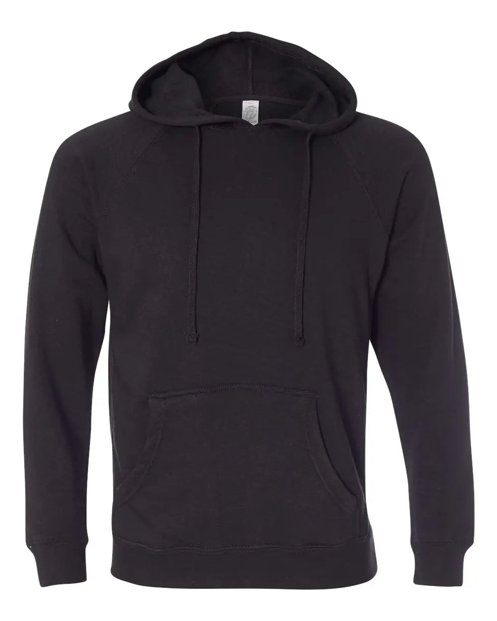 Independent Trading Co. Prm33sbp Special Blend Raglan Hooded Sweatshirt - Black - Xs