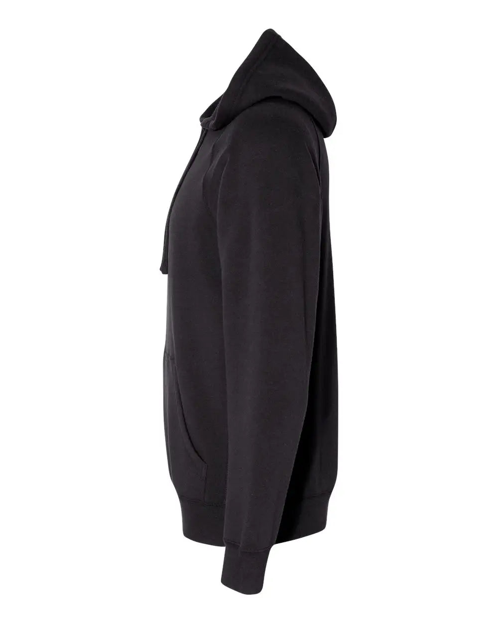Independent Trading Co. Prm33sbp Special Blend Raglan Hooded Sweatshirt - Black