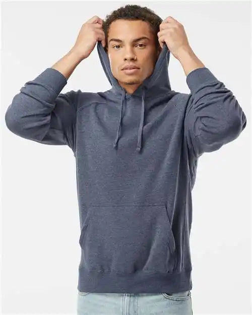 Independent Trading Co. Prm33sbp Special Blend Raglan Hooded Sweatshirt - Midnight Navy