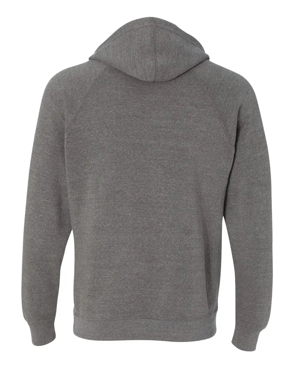 Independent Trading Co. Prm33sbp Special Blend Raglan Hooded Sweatshirt - Nickel - Dark Gray / Xs