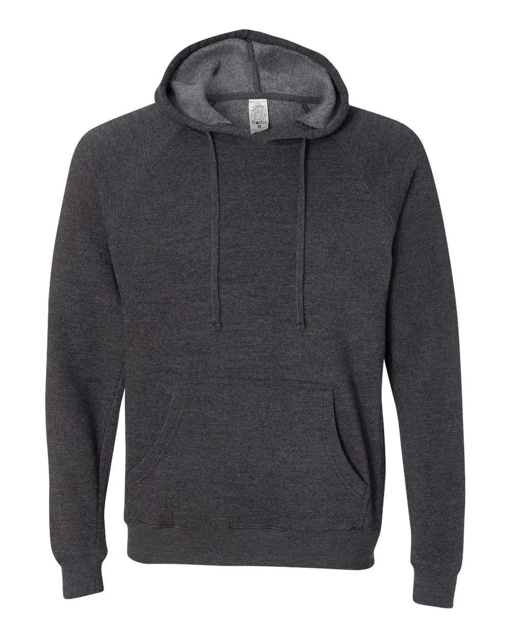 Independent Trading Co. Prm33sbp Special Blend Raglan Hooded Sweatshirt - Carbon - Dark Gray / Xs