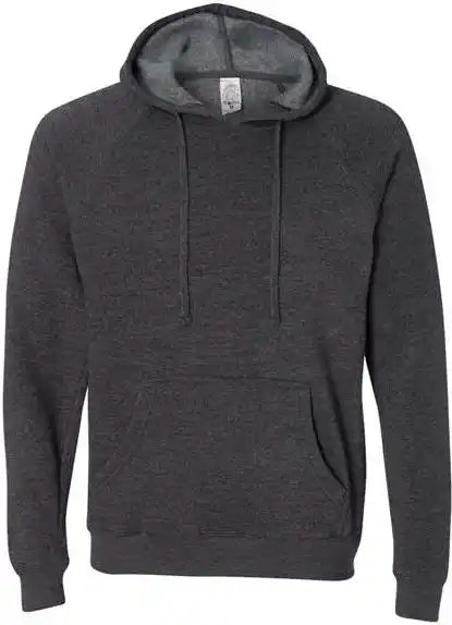 Independent Trading co Prm33sbp Unisex Special Blend Raglan Hooded Sweatshirt - Carbon