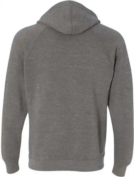 Independent Trading co Prm33sbp Unisex Special Blend Raglan Hooded Sweatshirt Nickel