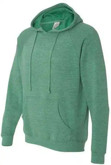Independent Trading co Prm33sbp Unisex Special Blend Raglan Hooded Sweatshirt - Sea Green