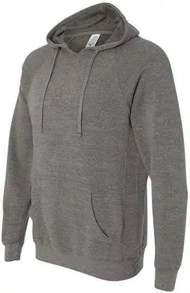Independent Trading co Prm33sbp Unisex Special Blend Raglan Hooded Sweatshirt Nickel