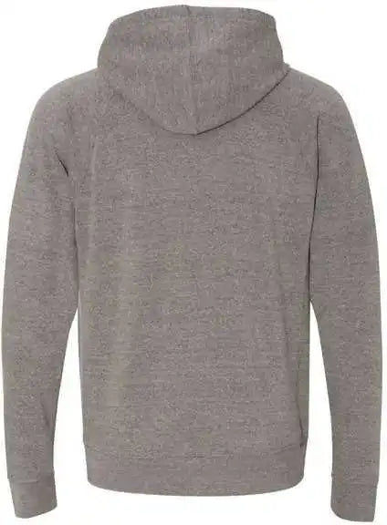 Independent Trading co Prm33sbz Unisex Special Blend Raglan Full-zip Hooded Sweatshirt - Nickel