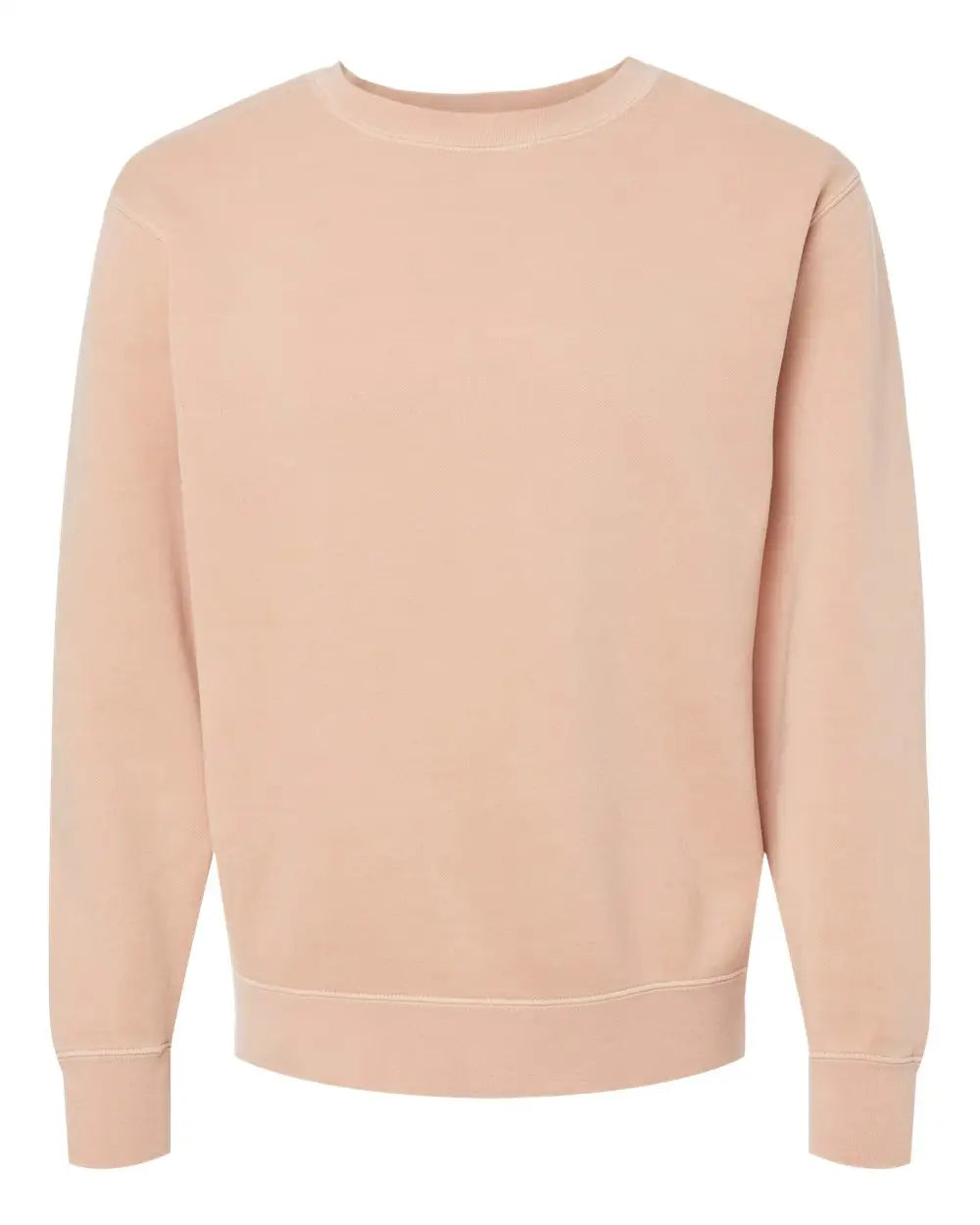 Independent Trading Co. Prm3500 Midweight Pigment-dyed Crewneck Sweatshirt - Pigment Dusty Pink - Xs