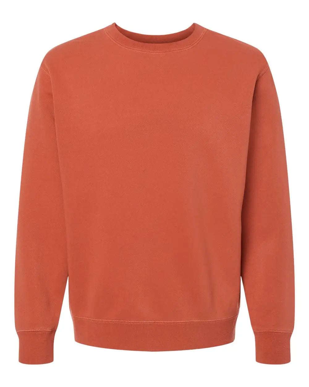 Independent Trading Co. Prm3500 Midweight Pigment-dyed Crewneck Sweatshirt - Pigment Amber - Xs