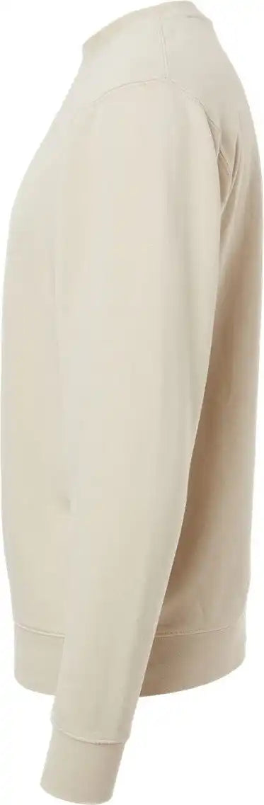 Independent Trading Co. Prm3500 Midweight Pigment-dyed Crewneck Sweatshirt - Pigment Ivory
