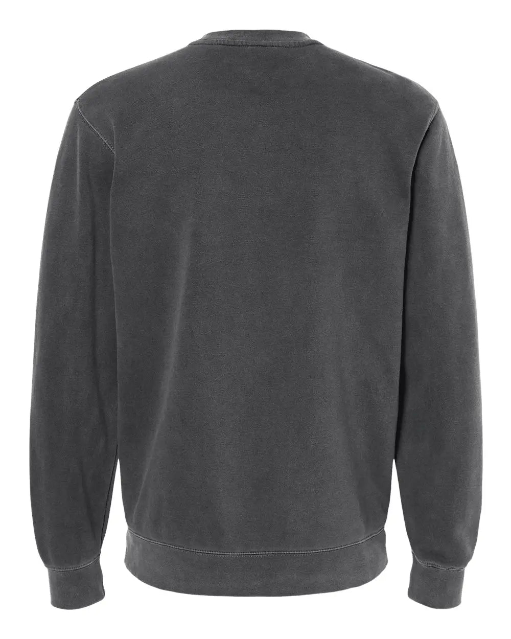 Independent Trading Co. Prm3500 Midweight Pigment-dyed Crewneck Sweatshirt - Pigment Black
