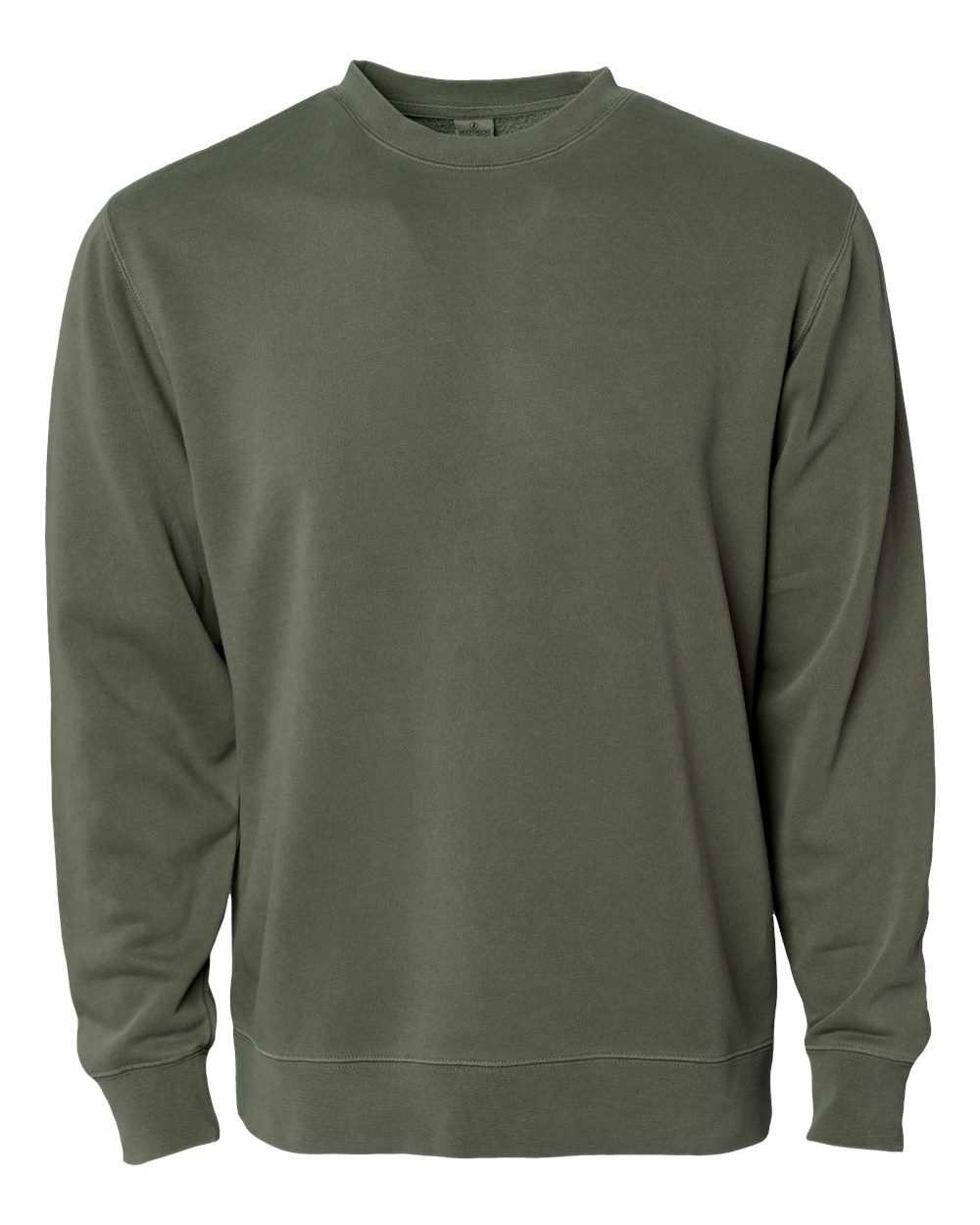 Independent Trading Co. Prm3500 Midweight Pigment-dyed Crewneck Sweatshirt - Pigment Army