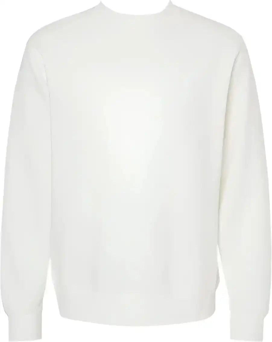 Independent Trading co Prm3500 Unisex Midweight Pigment Dyed Crewneck Sweatshirt Prepared for Dye