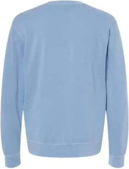 Independent Trading co Prm3500 Unisex Midweight Pigment Dyed Crewneck Sweatshirt Light Blue