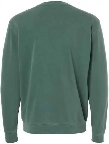 Independent Trading co Prm3500 Unisex Midweight Pigment-dyed Crewneck Sweatshirt - Pigment Alpine Green