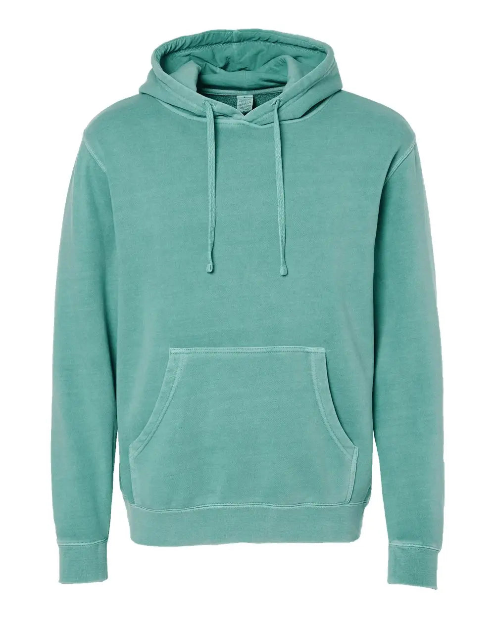 Independent Trading Co. Prm4500 Midweight Pigment-dyed Hooded Sweatshirt - Pigment Mint - Xs
