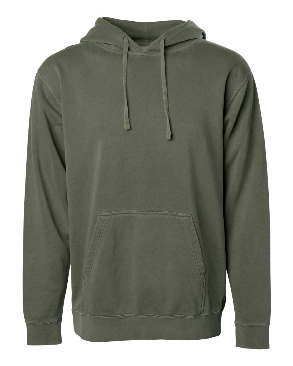 Independent Trading Co. Prm4500 Midweight Pigment-dyed Hooded Sweatshirt - Pigment Army