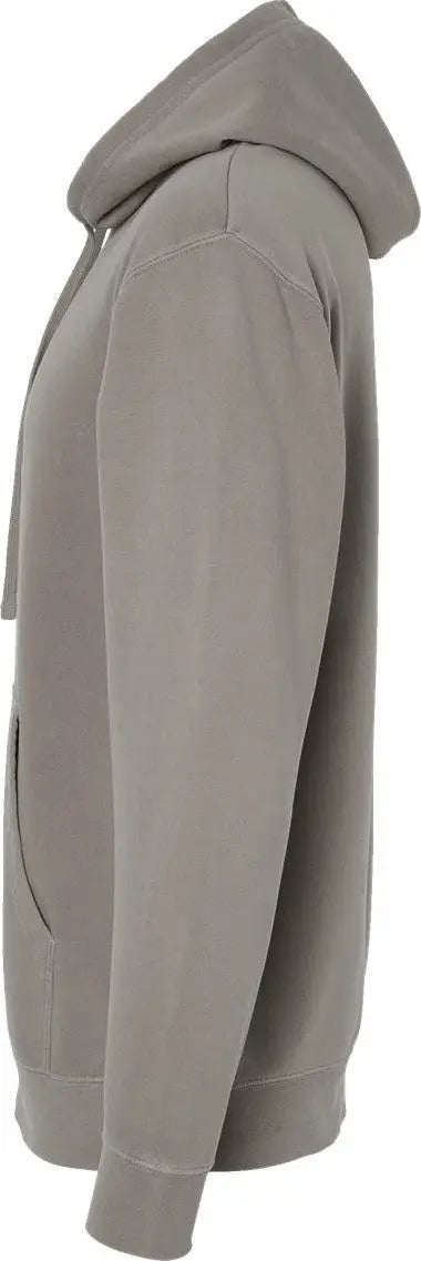 Independent Trading Co. Prm4500 Midweight Pigment-dyed Hooded Sweatshirt - Pigment Cement