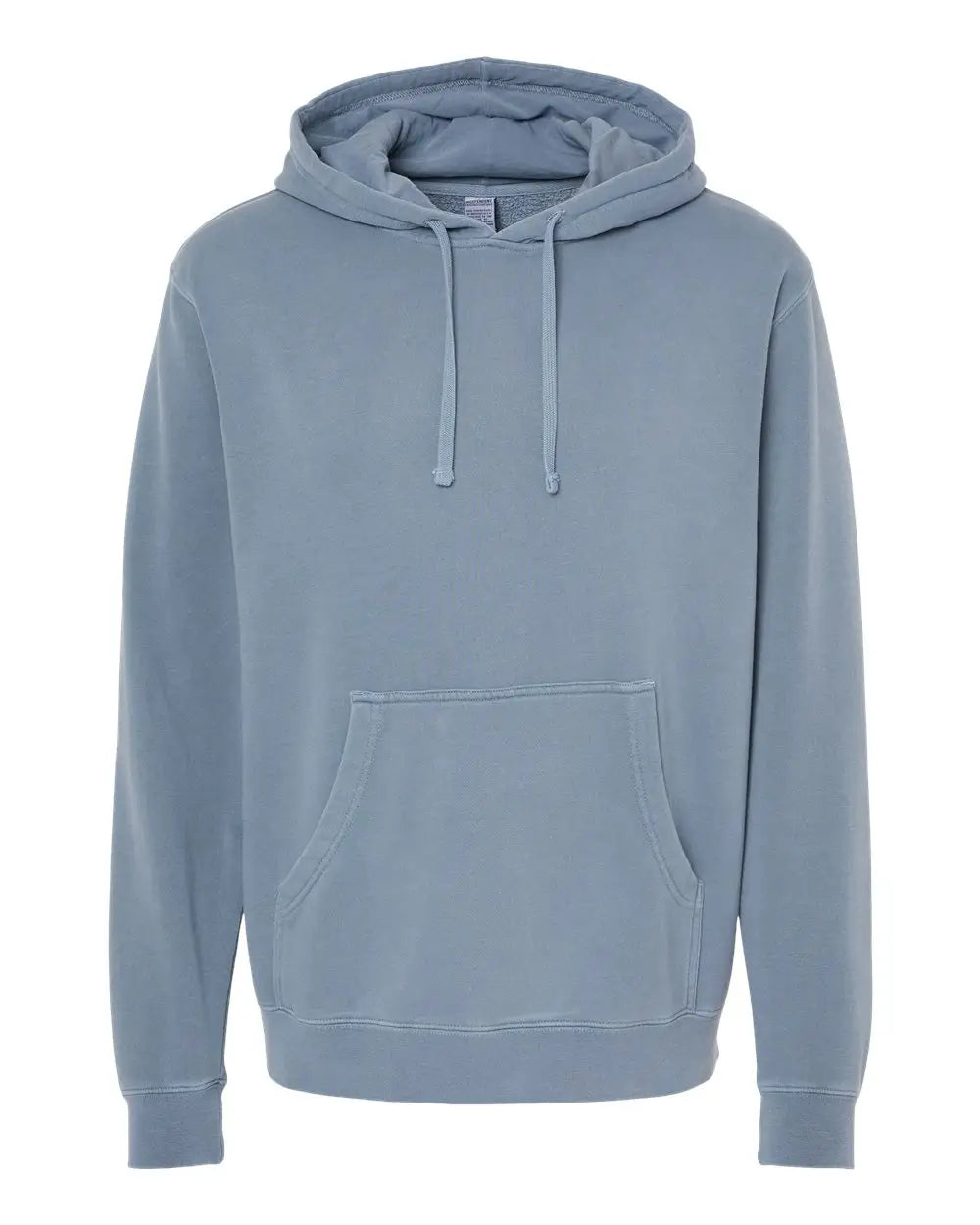 Independent Trading Co. Prm4500 Midweight Pigment-dyed Hooded Sweatshirt - Pigment Slate Blue - Xs