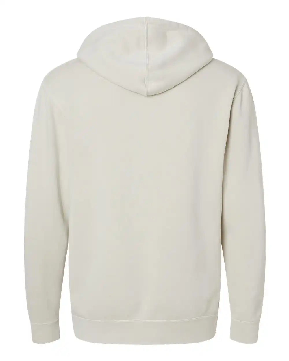 Independent Trading Co. Prm4500 Midweight Pigment-dyed Hooded Sweatshirt - Pigment Ivory - Xs