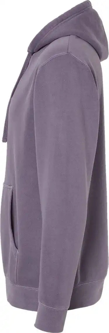 Independent Trading Co. Prm4500 Midweight Pigment-dyed Hooded Sweatshirt - Pigment Plum