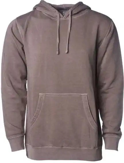 Independent Trading co Prm4500 Unisex Midweight Pigment-dyed Hooded Sweatshirt - Pigment Clay