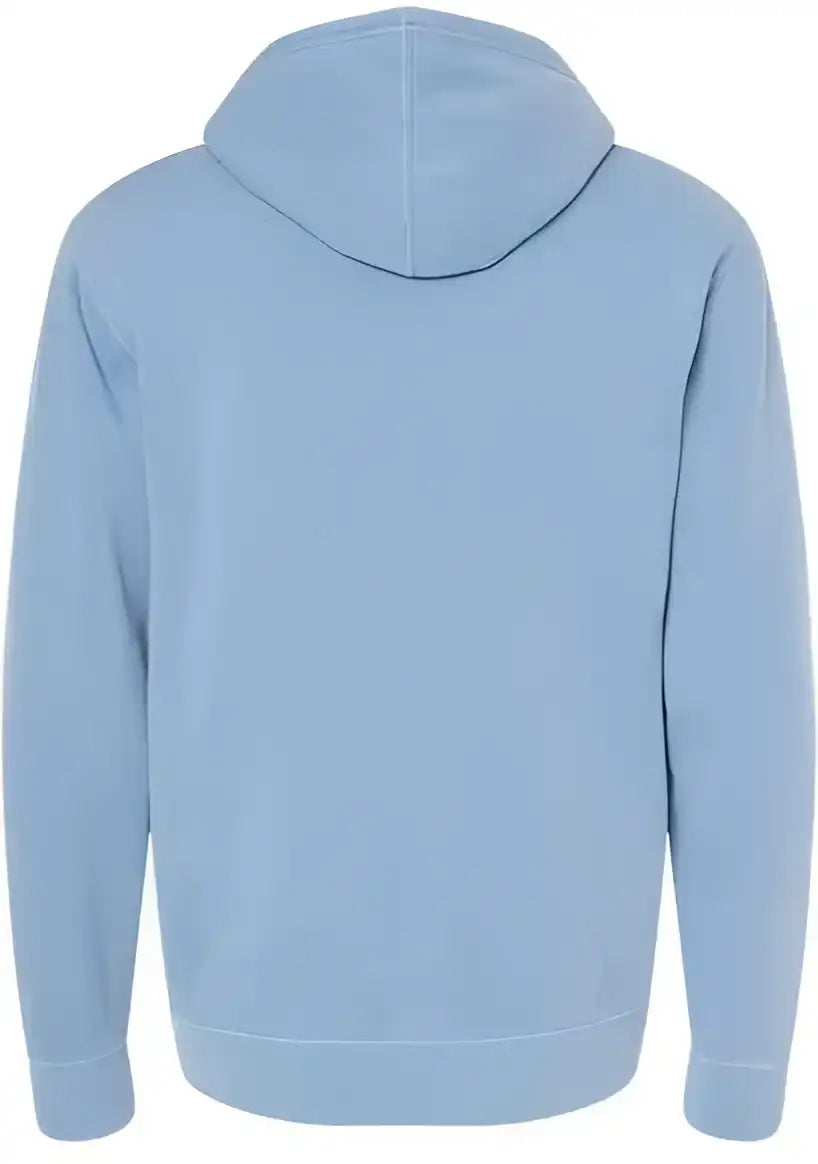 Independent Trading co Prm4500 Unisex Midweight Pigment Dyed Hooded Sweatshirt Light Blue