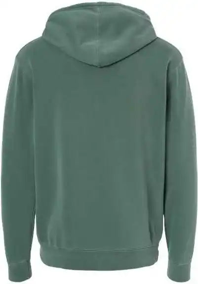 Independent Trading co Prm4500 Unisex Midweight Pigment Dyed Hooded Sweatshirt Alpine Green