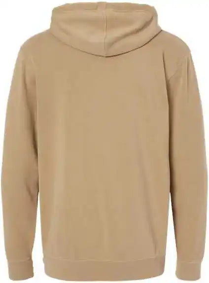 Independent Trading co Prm4500 Unisex Midweight Pigment-dyed Hooded Sweatshirt - Pigment Sandstone