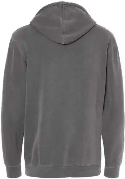 Independent Trading co Prm4500 Unisex Midweight Pigment-dyed Hooded Sweatshirt - Pigment Black