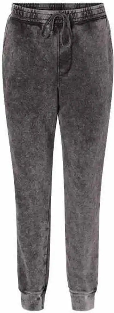 Independent Trading co Prm50ptmw Mineral Wash Fleece Pants Black