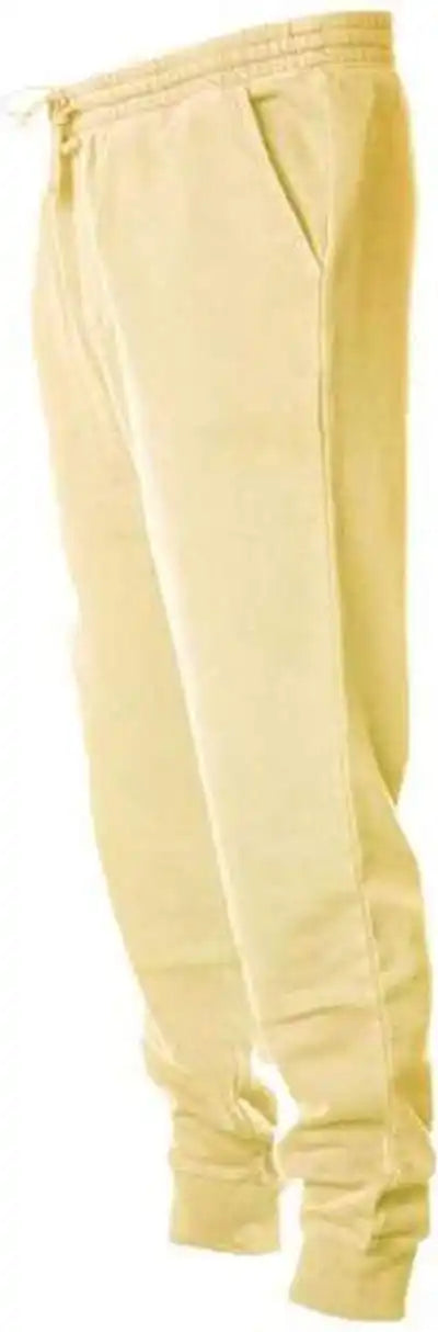 Independent Trading co Prm50ptpd Pigment-dyed Fleece Pants - Pigment Yellow