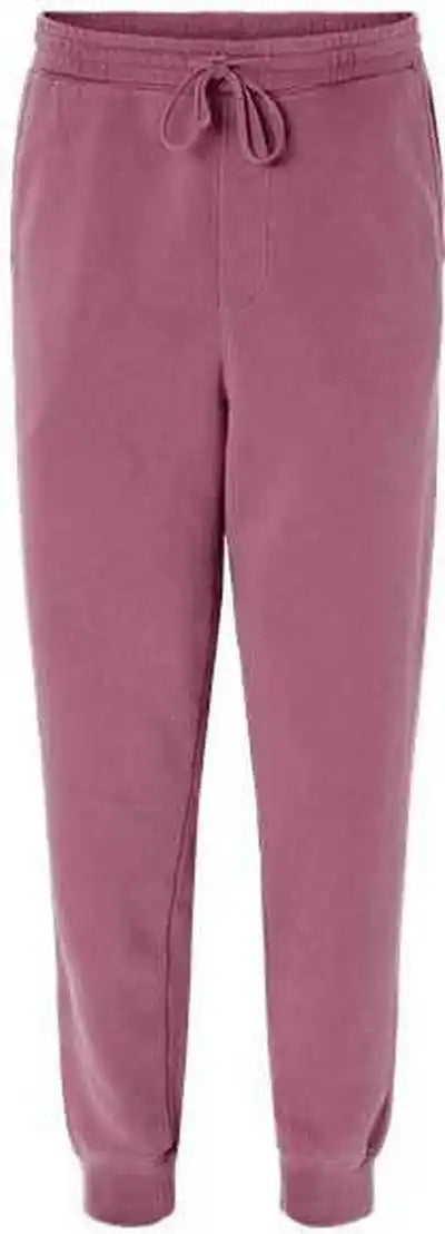 Independent Trading co Prm50ptpd Pigment Dyed Fleece Pants Maroon