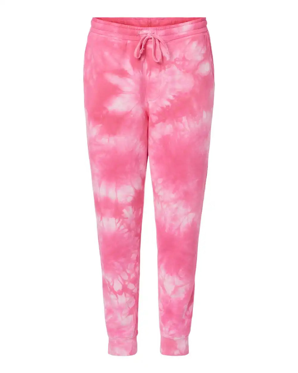 Independent Trading Co. Prm50pttd Tie-dyed Fleece Pants - Tie Dye Pink - Xs