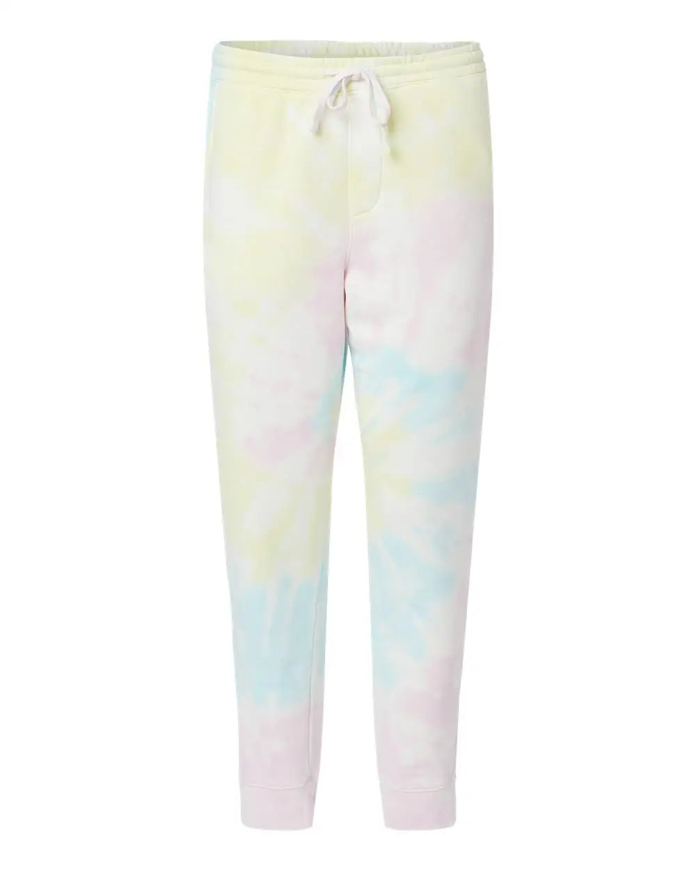 Independent Trading Co. Prm50pttd Tie-dyed Fleece Pants - Tie Dye Sunset Swirl - Multi-colored / Xs