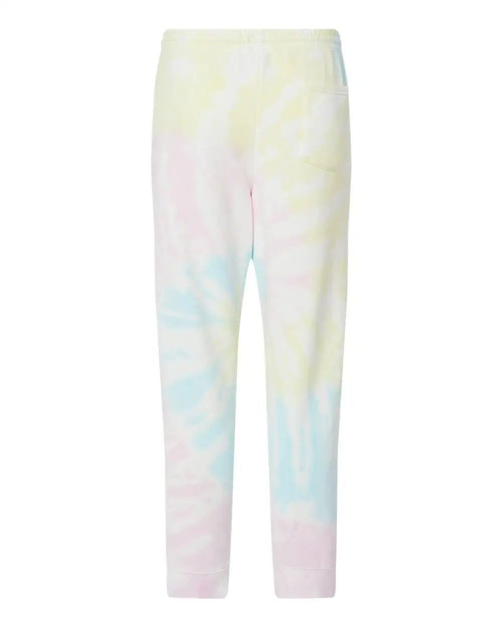 Independent Trading Co. Prm50pttd Tie-dyed Fleece Pants - Tie Dye Sunset Swirl