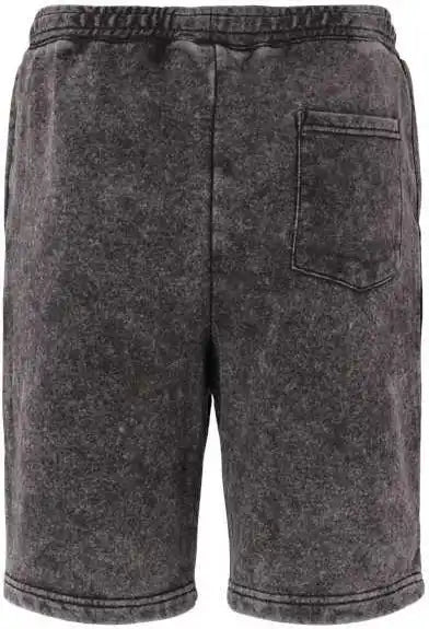 Independent Trading co Prm50stmw Mineral Wash Fleece Shorts - Black