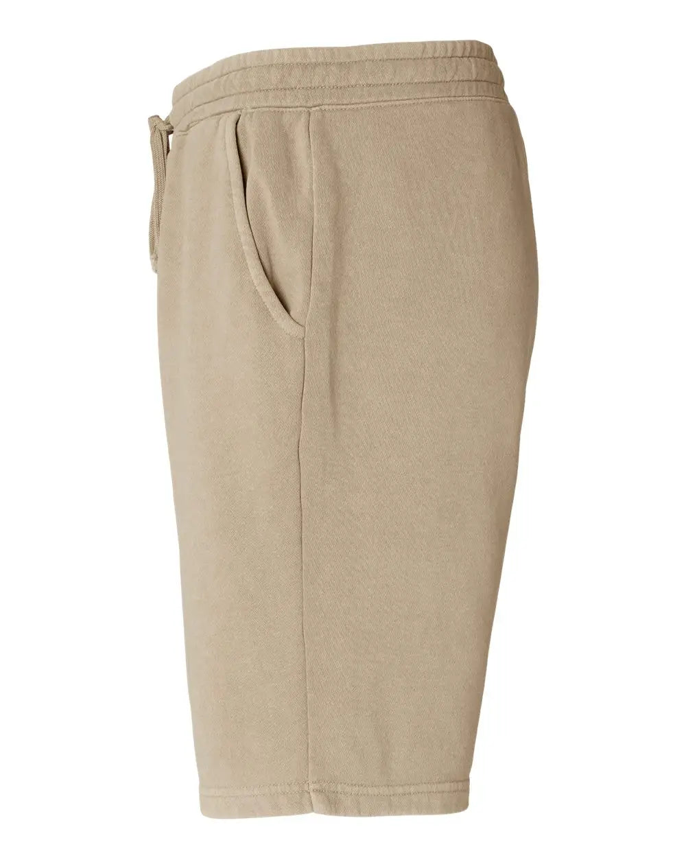Independent Trading Co. Prm50stpd Pigment-dyed Fleece Shorts - Pigment Sandstone