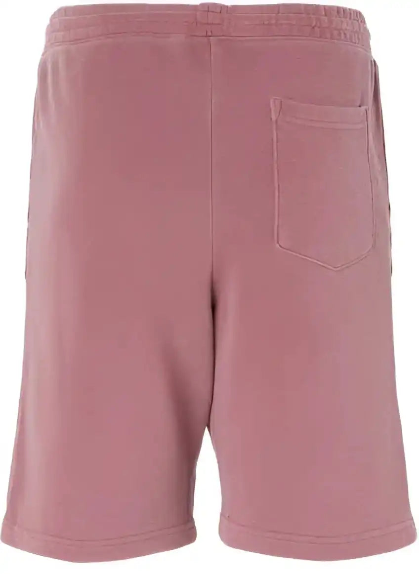 Independent Trading co Prm50stpd Pigment Dyed Fleece Shorts Maroon