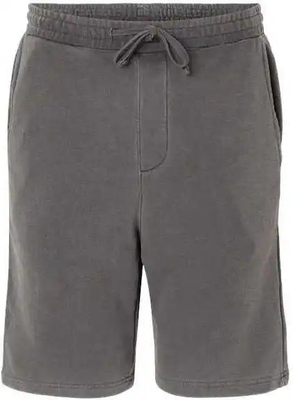 Independent Trading co Prm50stpd Pigment-dyed Fleece Shorts - Pigment Black