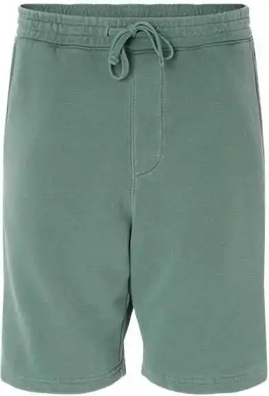 Independent Trading co Prm50stpd Pigment-dyed Fleece Shorts - Pigment Alpine Green
