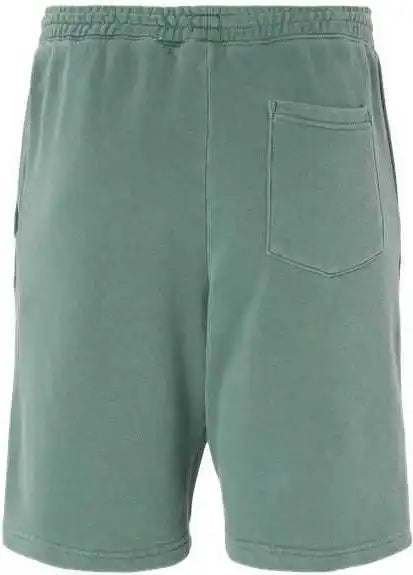 Independent Trading co Prm50stpd Pigment Dyed Fleece Shorts Alpine Green
