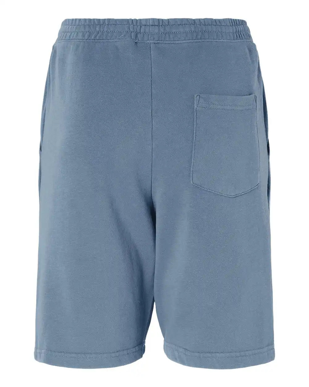 Independent Trading Co. Prm50stpd Pigment-dyed Fleece Shorts - Pigment Slate Blue - Xs