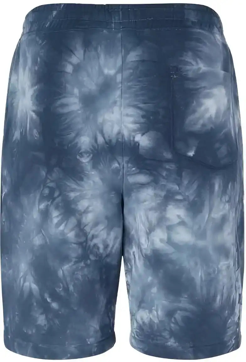 Independent Trading co Prm50sttd Tie Dyed Fleece Shorts Dye Navy
