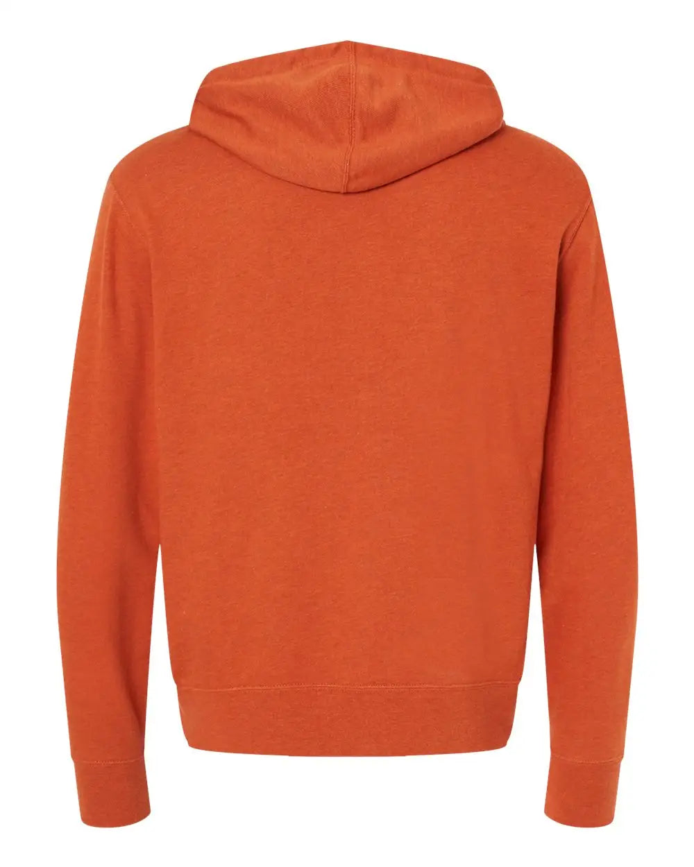 Independent Trading Co. Prm90ht Midweight French Terry Hooded Sweatshirt - Burnt Orange Heather