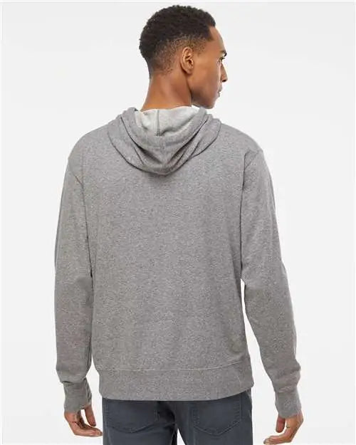 Independent Trading Co. Prm90ht Midweight French Terry Hooded Sweatshirt - Salt Pepper